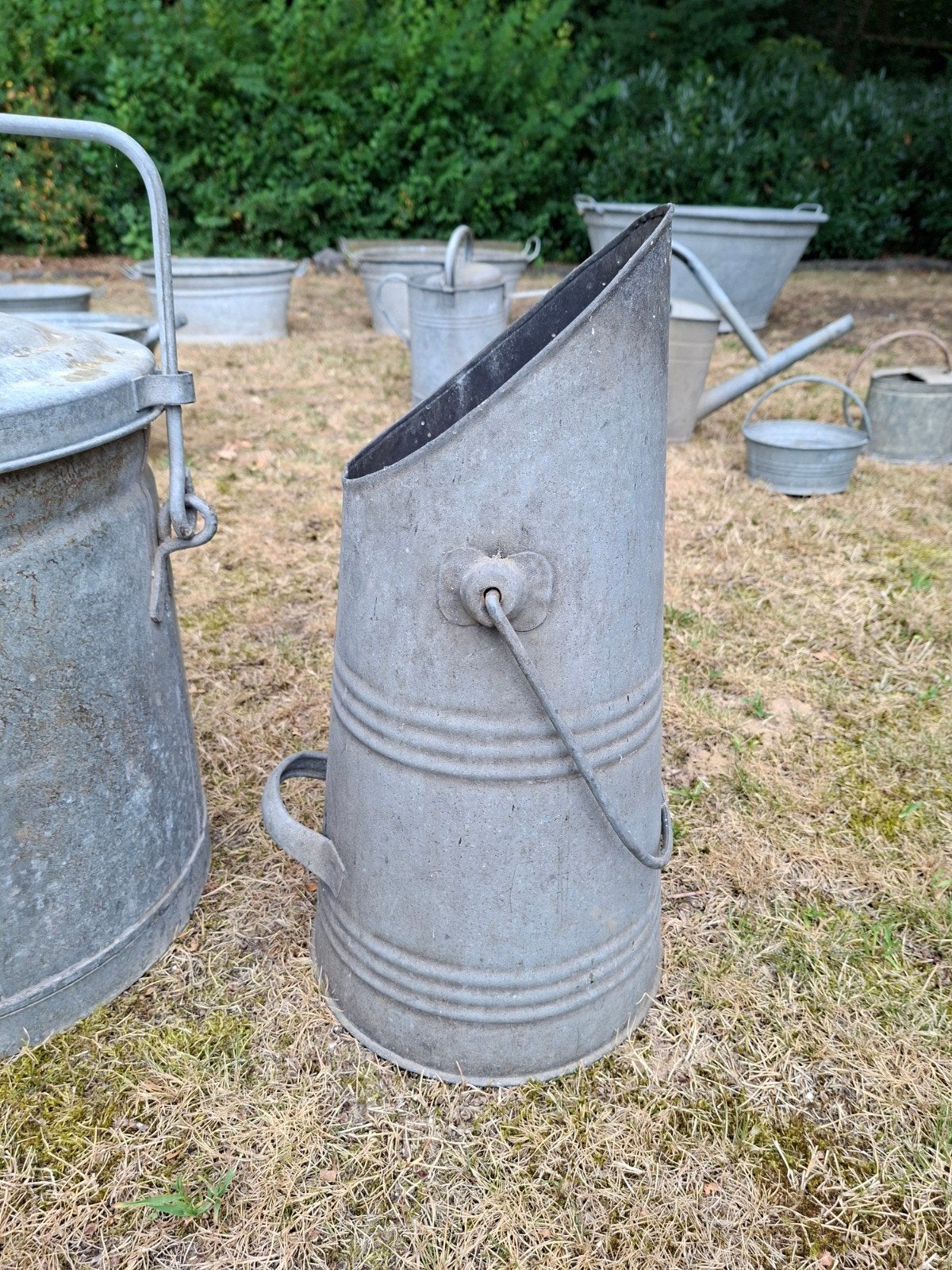 Zinken kolenkit, Antiek en Kunst, Curiosa en Brocante, Ophalen