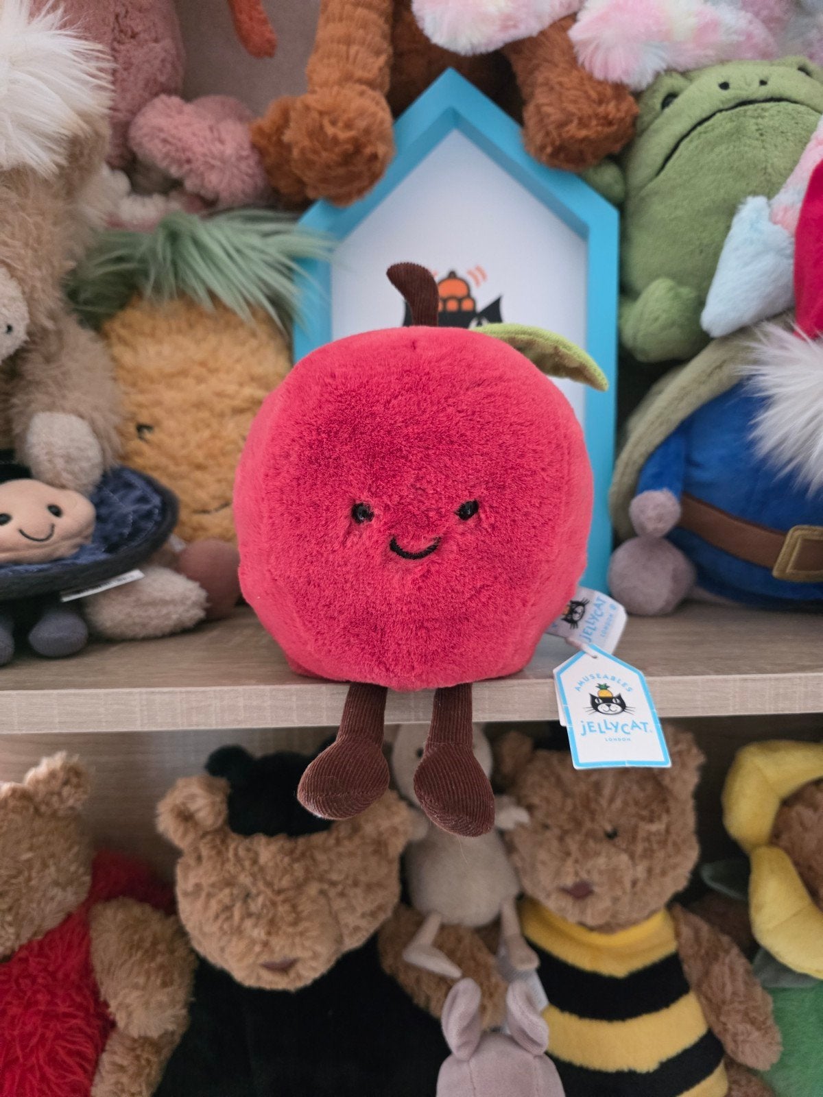 jellycat grote appel, Ophalen of Verzenden, Zo goed als nieuw, Overige typen
