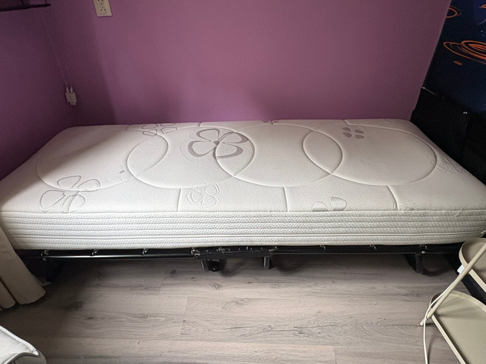 ‼️‼️GRATIS‼️‼️ opvouwbaar logeerbed, Ophalen, Zo goed als nieuw, Eenpersoons, 90 cm