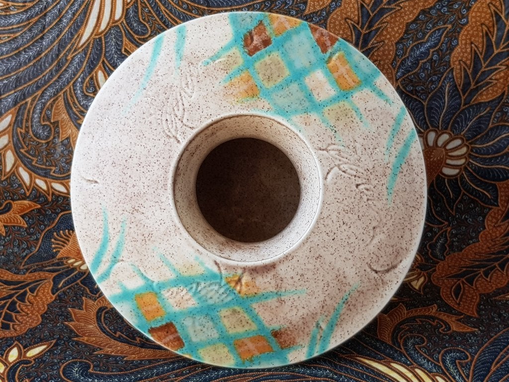 Mooie zeldzame oude Champignon vaas uit Engeland van Beswick, Ophalen of Verzenden