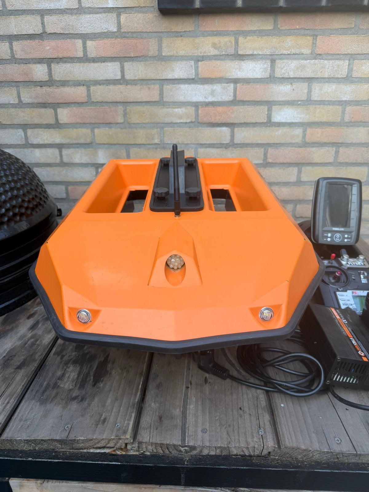 Navigator met ToslonTF500 + 2x Jarocell Lithium Accu’s, Ophalen of Verzenden, Gebruikt, Complete set