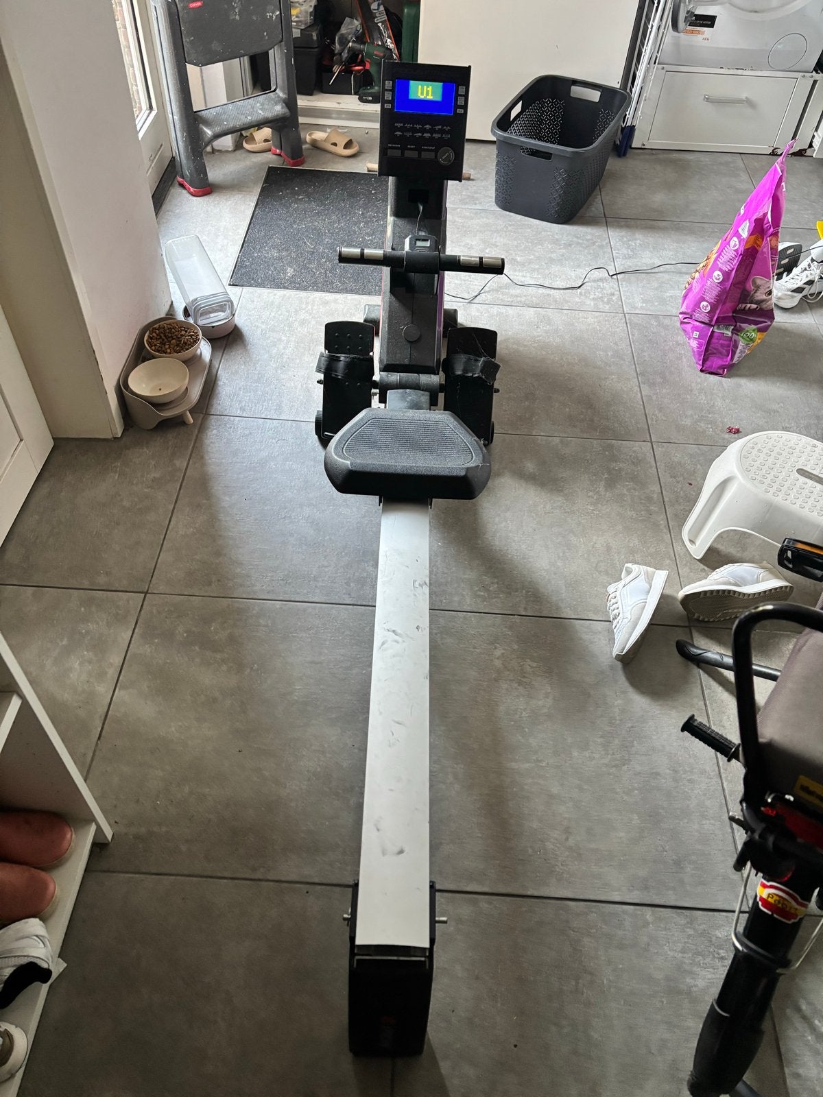Focus Fitness Row 3 Roeitrainer - Magnetisch - Inklapbaar, Ophalen, Gebruikt, Armen, Metaal