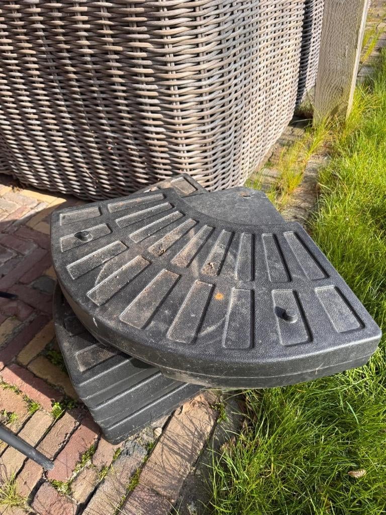 Parasol voet/ tegels, Ophalen, Gebruikt, Minder dan 1 meter, Parasolvoet