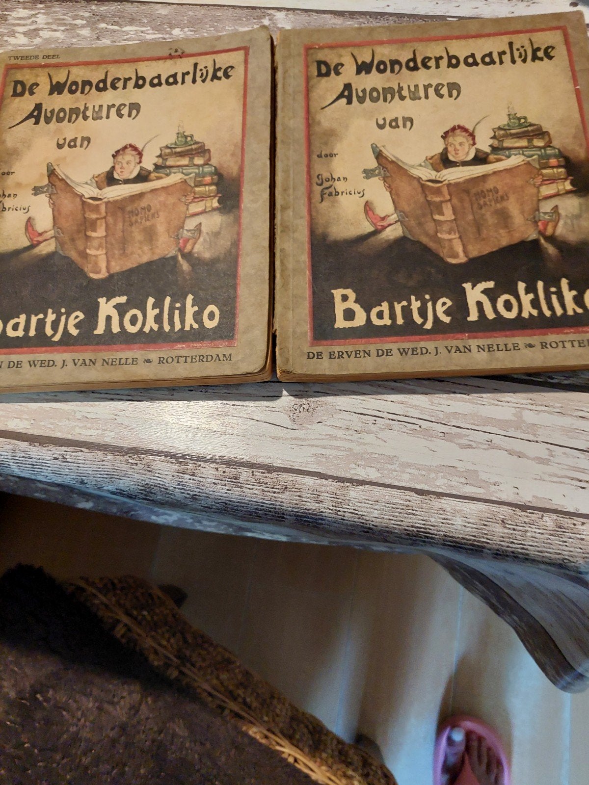 De Wonderbaarlijke Avonturen van Bartje Kokliko (2 delen), Ophalen of Verzenden, Gelezen, Johan Fabricius, Fictie algemeen