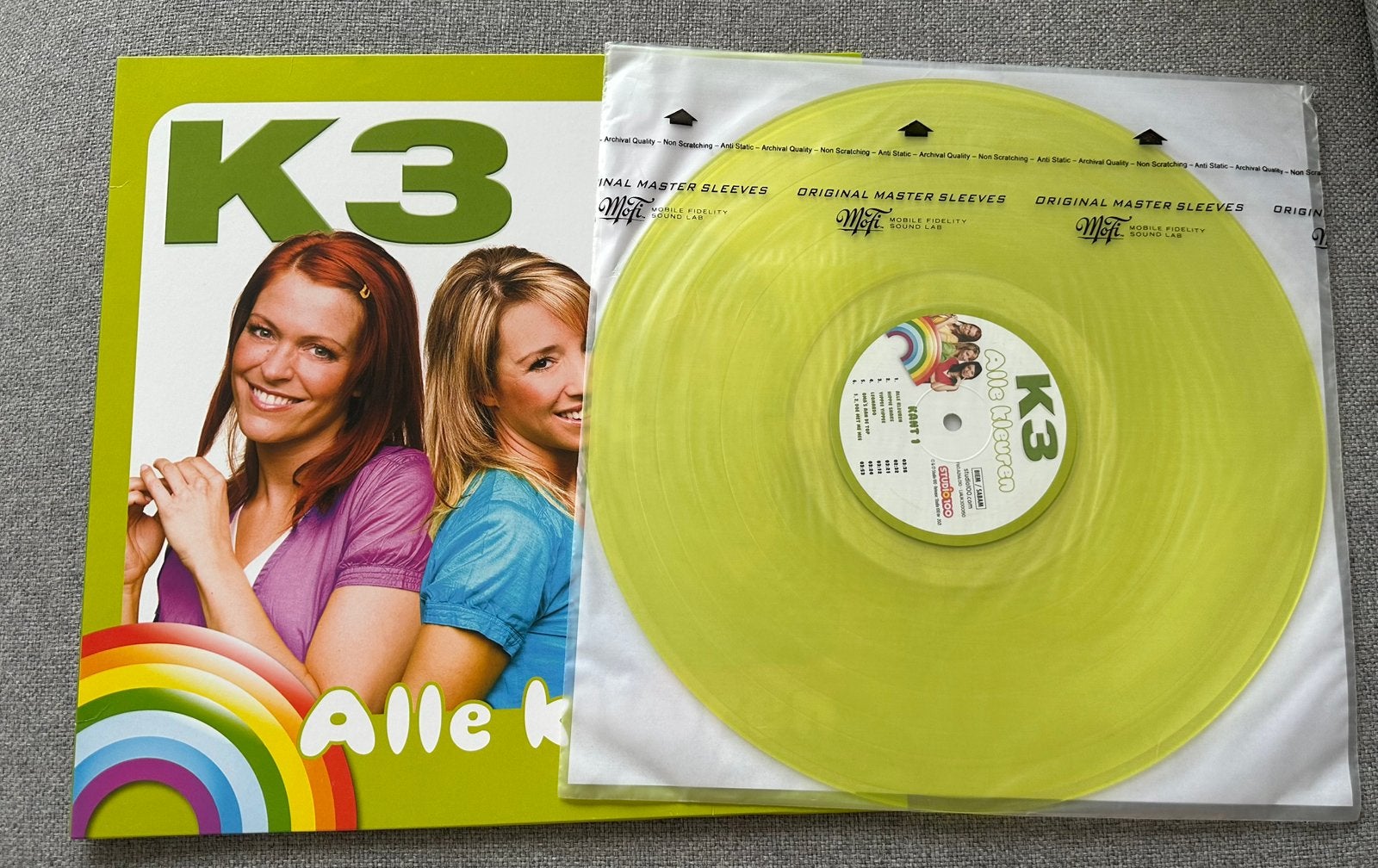 LP K3-Alle kleuren vinyl, Ophalen, Zo goed als nieuw, LP