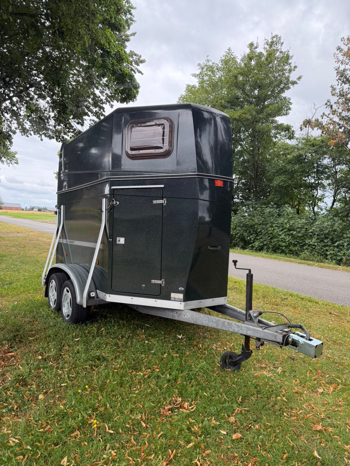 Blomert paarden trailer, Ophalen, Gebruikt, 2-paards trailer