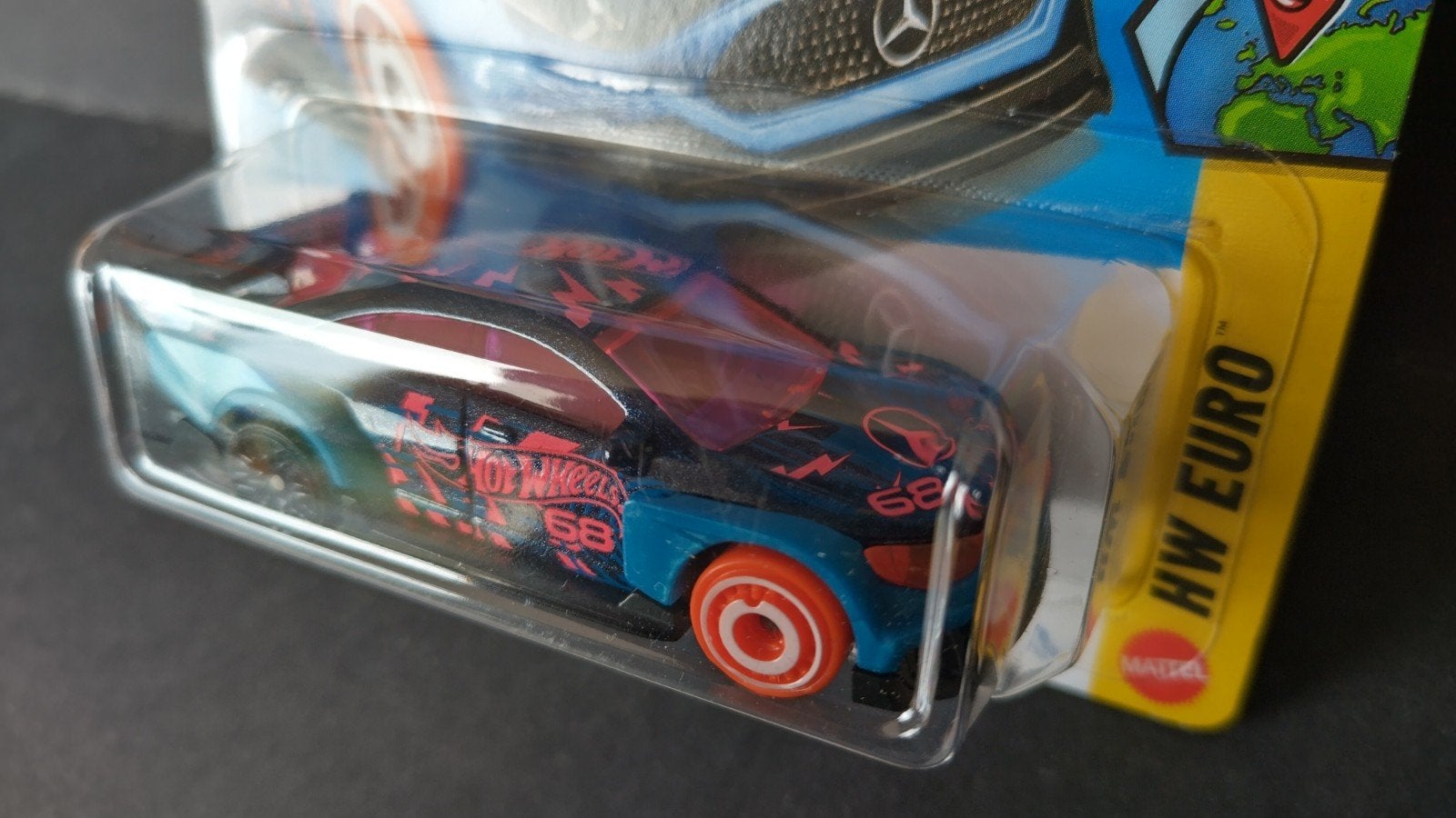 Mercedes Benz Cla 1:64 3inch Hotwheels Pol, Auto, Verzenden, ., Nieuw