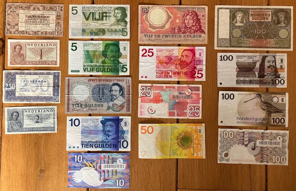 leuke serie Nederlandse gulden bankbiljetten (2), Ophalen, 100 gulden, Setje