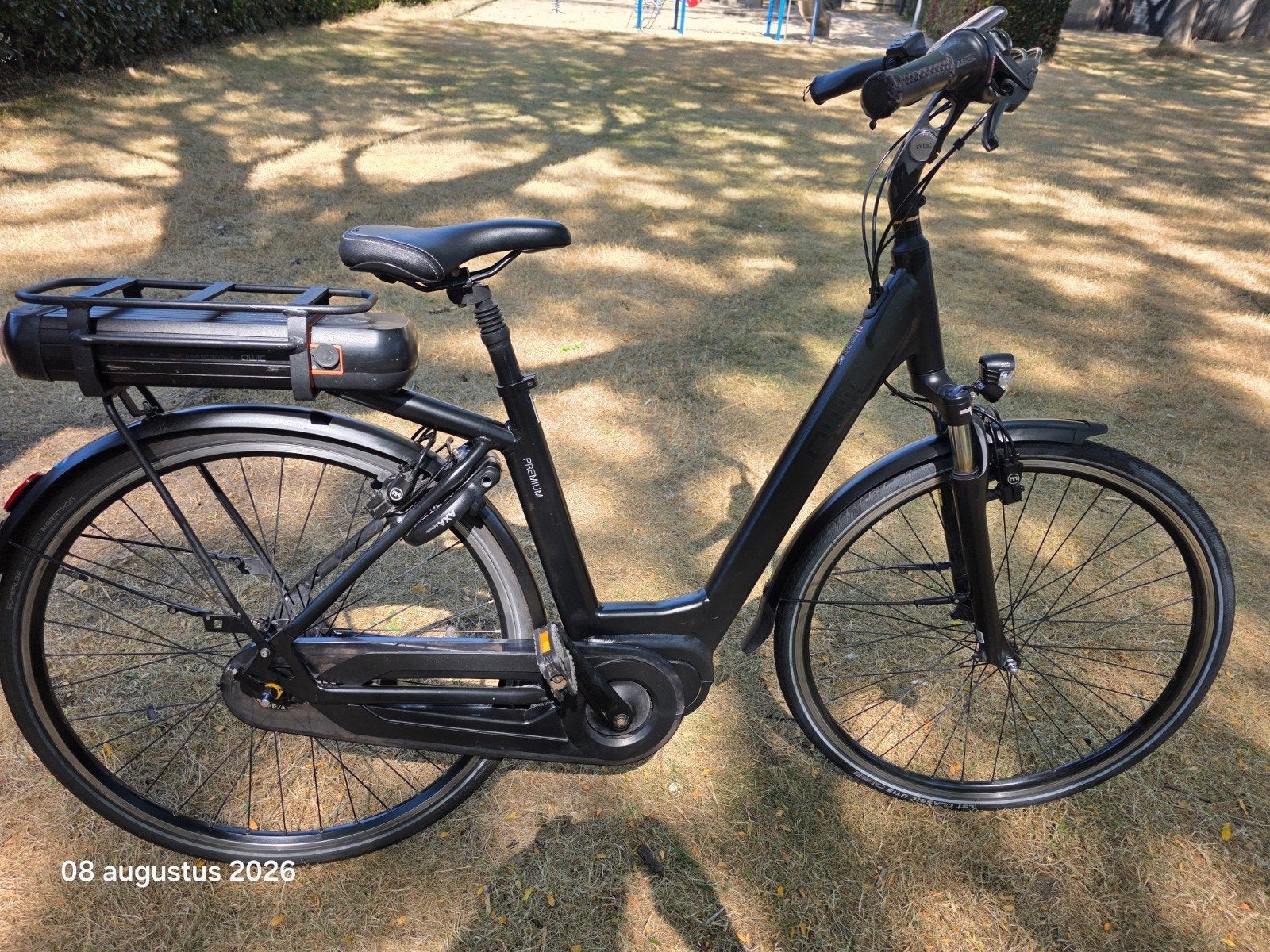 Qwic Premium MN7 Elektrischefiets Middenmotor Compleet, Fietsen en Brommers, Zo goed als nieuw, 47 tot 51 cm, 50 km per accu of meer