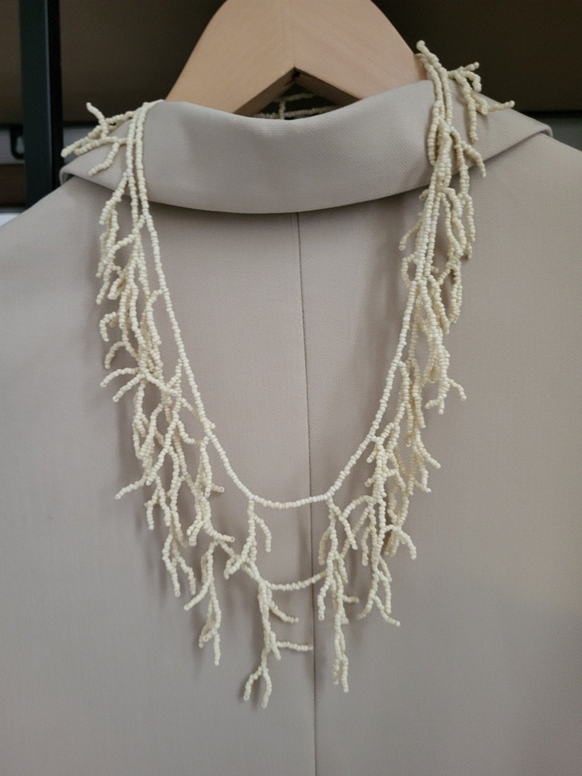 Ketting koraal model, Ophalen of Verzenden, Nieuw, Rood, Steen of Mineraal