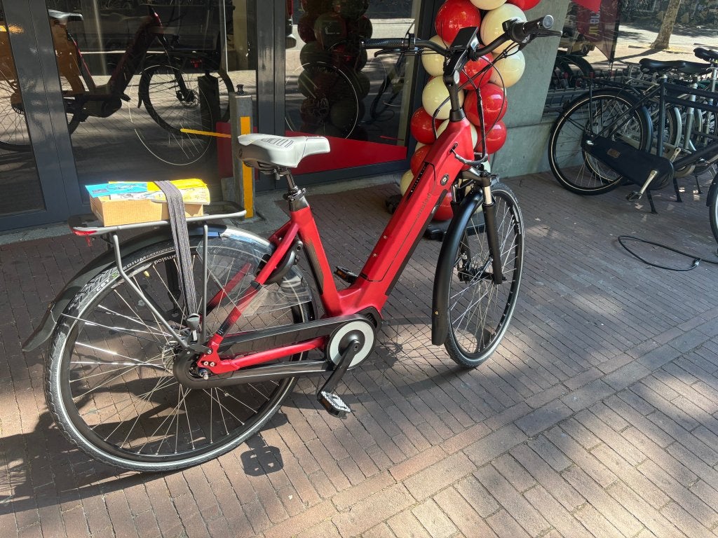 Fietshokje Raaks: Amslod Milton E-MV elektrische fiets nieuw, Niet ingevuld, Nieuw, 50 km per accu of meer, Niet ingevuld