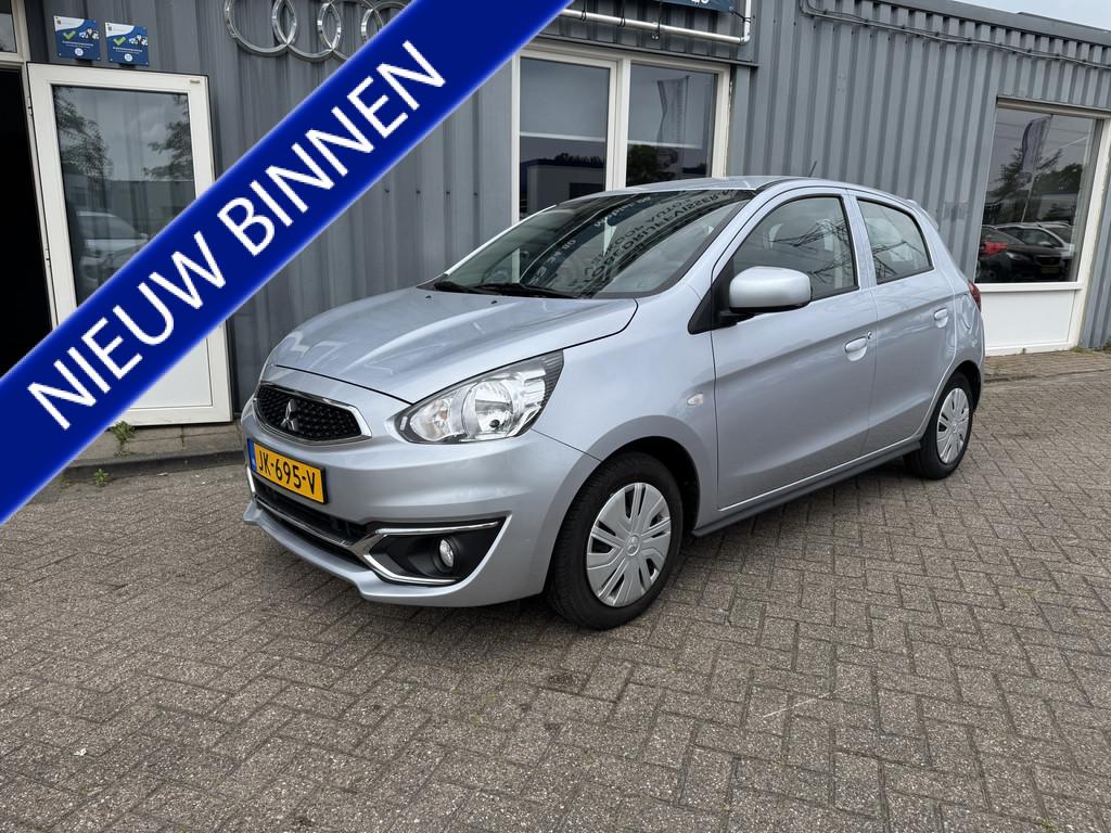 Mitsubishi Space Star 1.0 Cool+ (bj 2016, automaat), Start-stop-systeem, Stof, Gebruikt, 840 kg