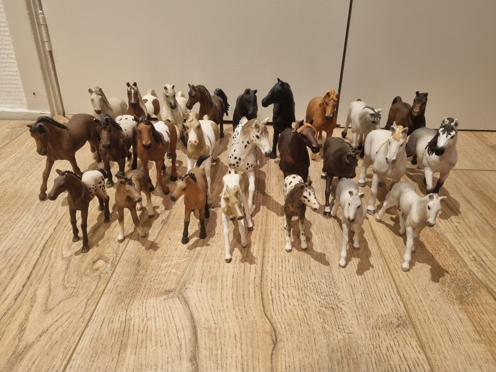 Schleich paarden., Verzamelen, Dierenverzamelingen, Ophalen of Verzenden, Gebruikt, Paard, Beeldje of Figuurtje