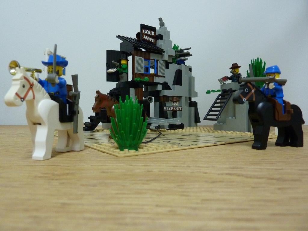LEGO 6761 Bandit's Secret Hide-Out 1996-1997, Ophalen, Gebruikt, Compleet, Complete set