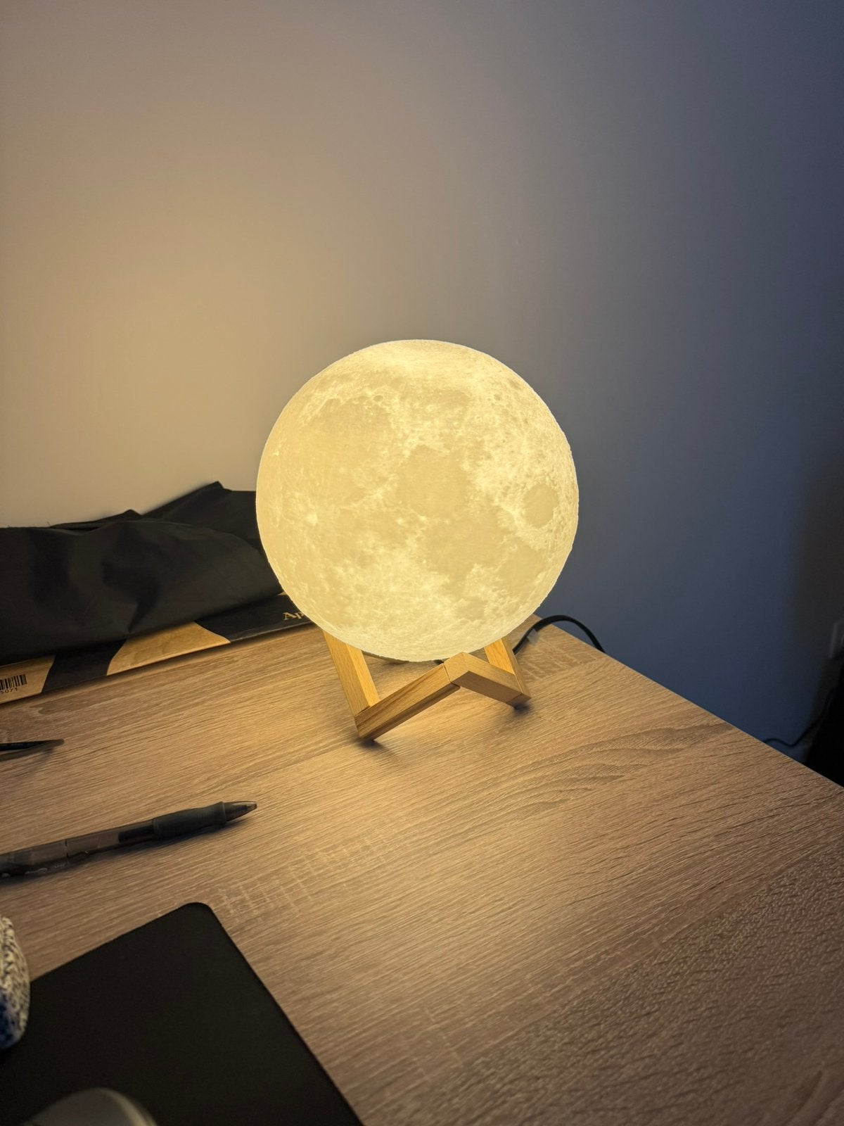 Maanlamp groot, Ophalen of Verzenden, Gebruikt