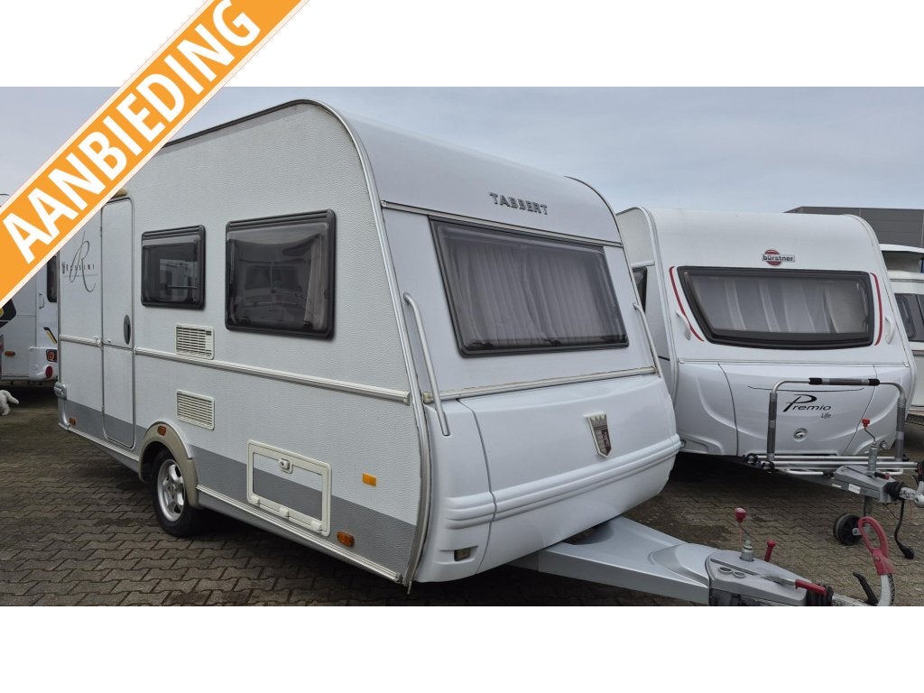 Tabbert Rossini 400 mover nu alle caravans in prijs verlaagd, Standaardzit, Tabbert, Bedrijf, Kachel