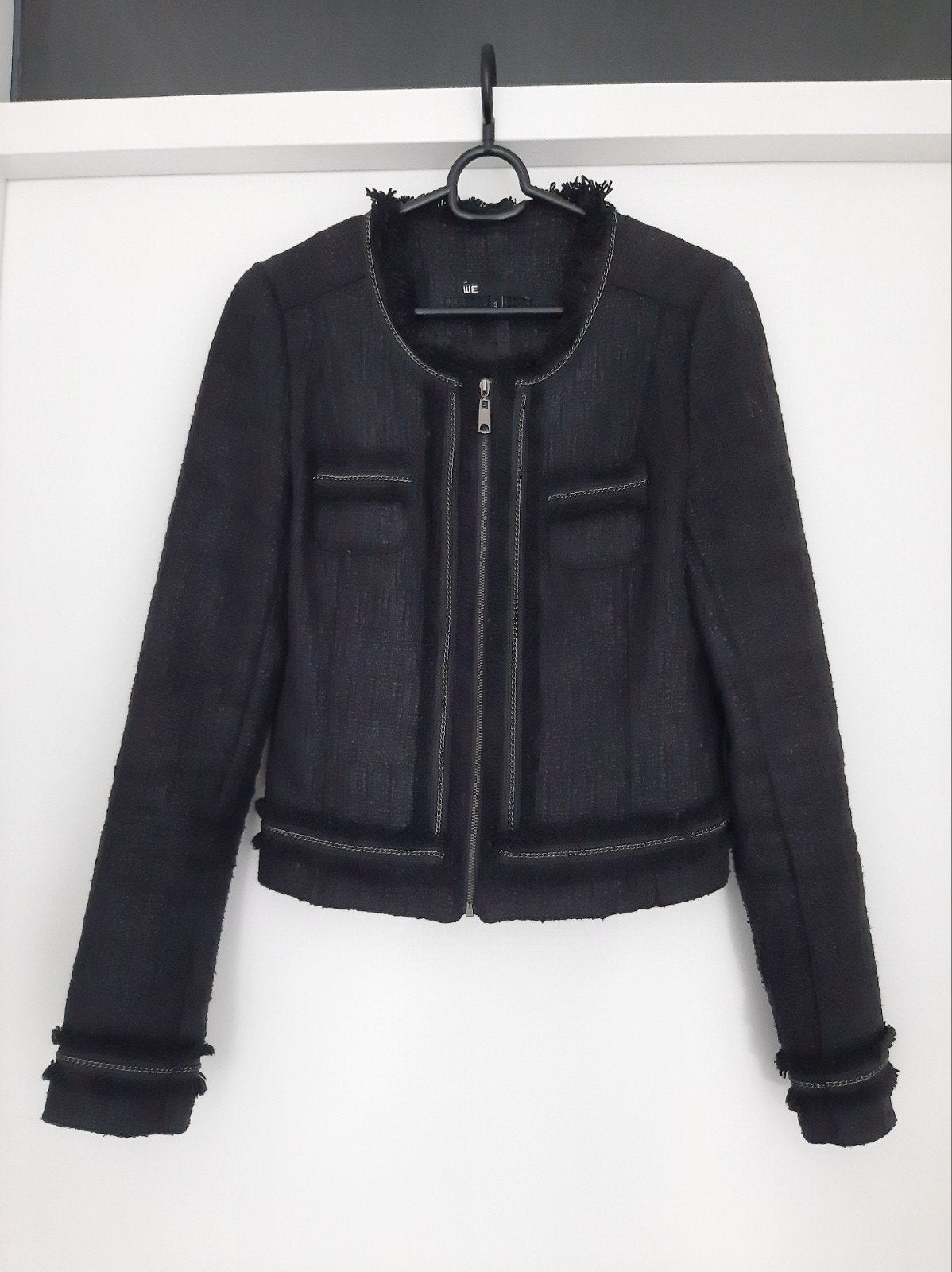 Jasje zwart S WE, Kleding | Dames, Jasjes, Kostuums en Pakken, WE, Zwart, Ophalen of Verzenden, Zo goed als nieuw
