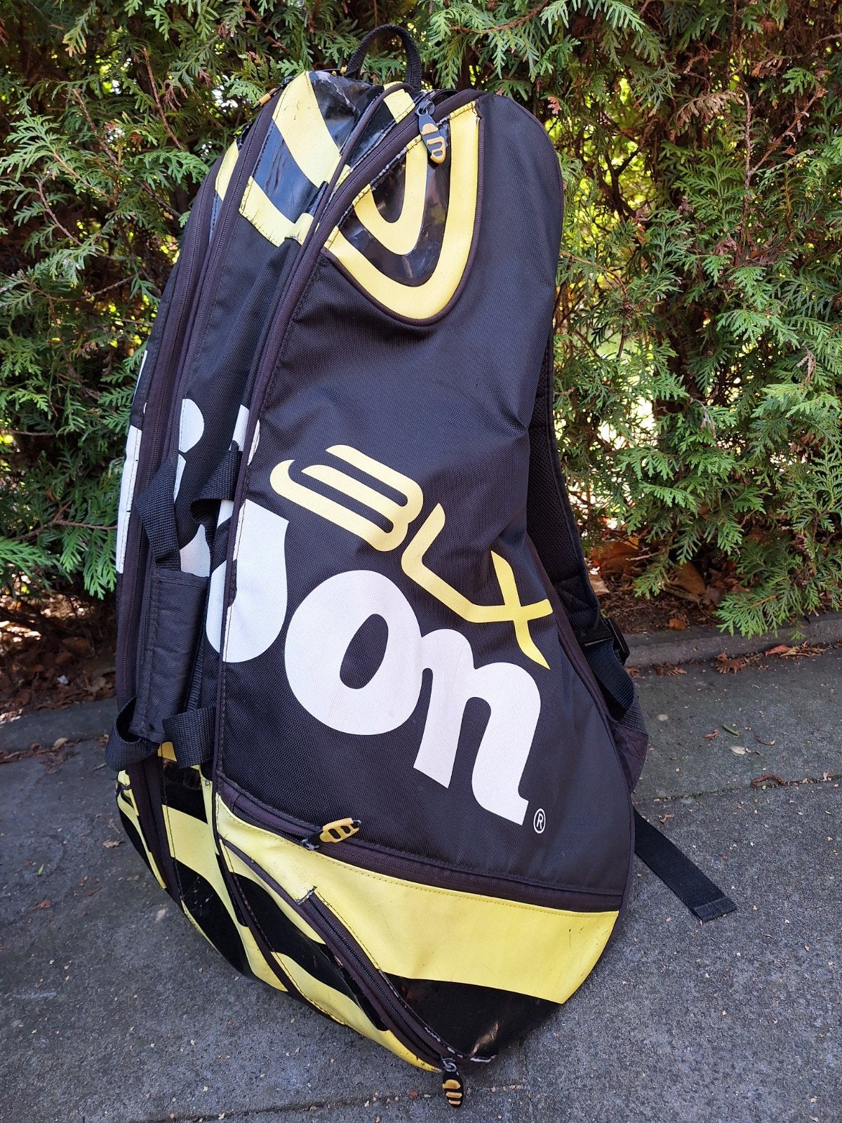 Ruime tennistas Wilson, Ophalen, Gebruikt, Tas, Wilson