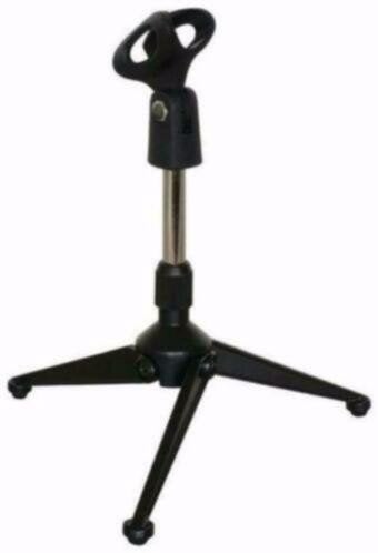 Tafel Microfoonstatief opvouwbaar 024-T, ., Nieuw, Ophalen of Verzenden, .