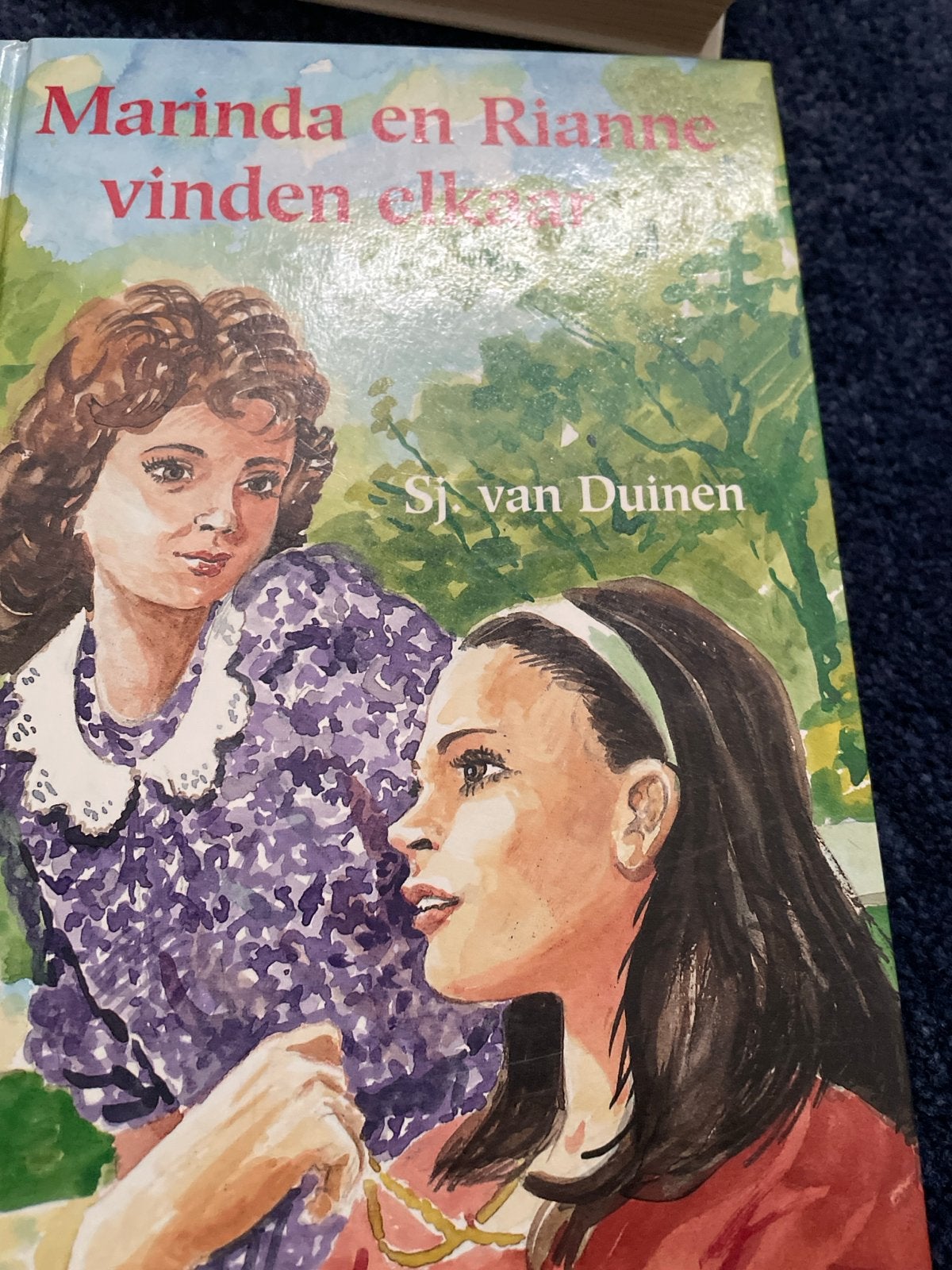 Marinda en Rianne vinden elkaar - Sj. van Duinen, Boeken, Ophalen of Verzenden, Gelezen, Fictie