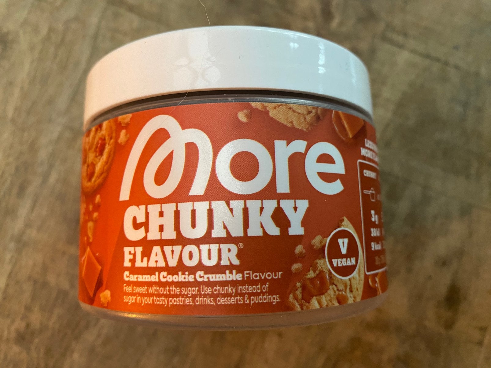 More Chunky Flavour Caramel Cookie Crumble, Ophalen of Verzenden, Nieuw, Poeder of Drank