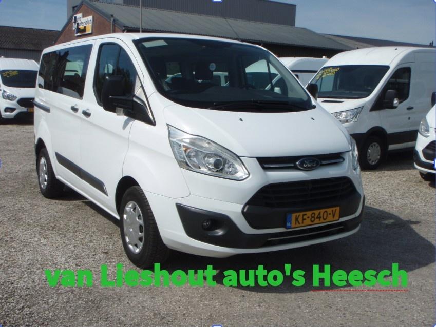Ford Transit Custom 9 persoons personenbus Trend Bj 16, Auto's, Bestelauto's, Te koop, ABS, Airbags, Airconditioning, Alarm, Bluetooth