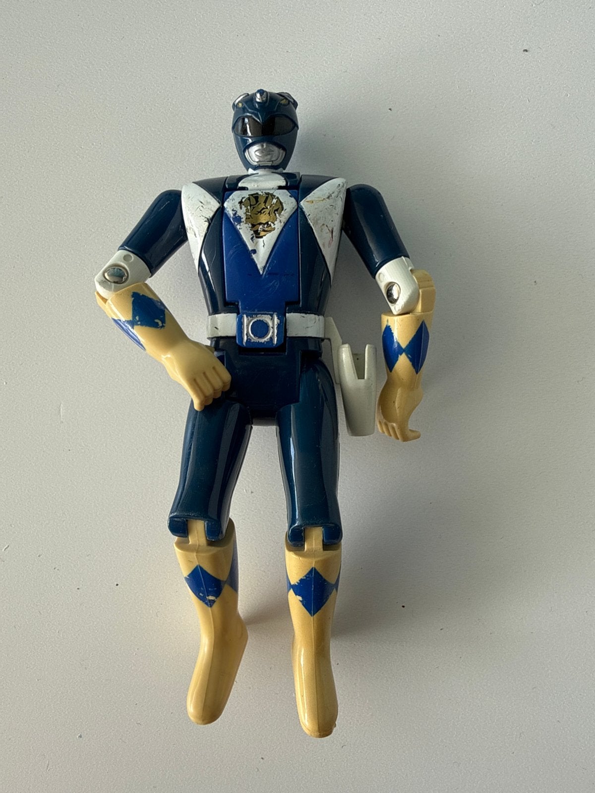 Power Rangers Auto-Morphin Blue Ranger Bandai 1993, Ophalen of Verzenden, Gebruikt