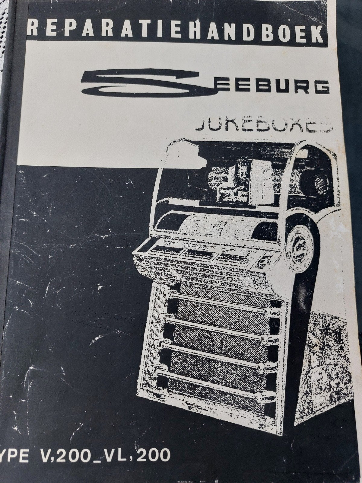 seeburg  v200 hand boek, Ophalen, Zo goed als nieuw, 1950 tot 1960, Seeburg