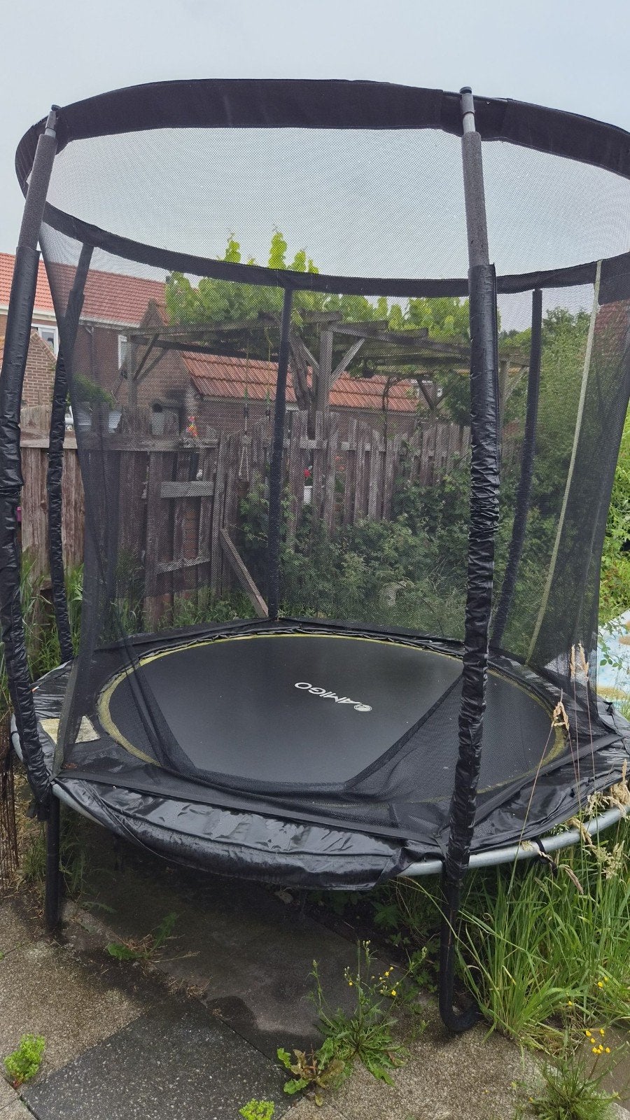Trampoline, Ophalen, Gebruikt