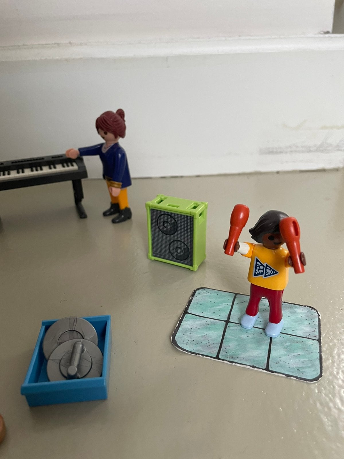 Playmobil- muziekset, verschillende instrumenten, Ophalen, Zo goed als nieuw