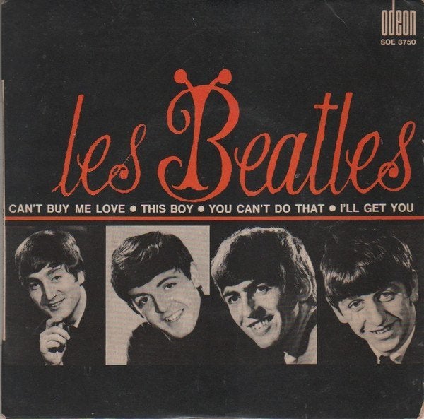 FRANSE EP SINGLE the Les Beatles Can't Buy Me Love MCCARTNEY, 7 inch, Ophalen of Verzenden, Zo goed als nieuw, Overige typen