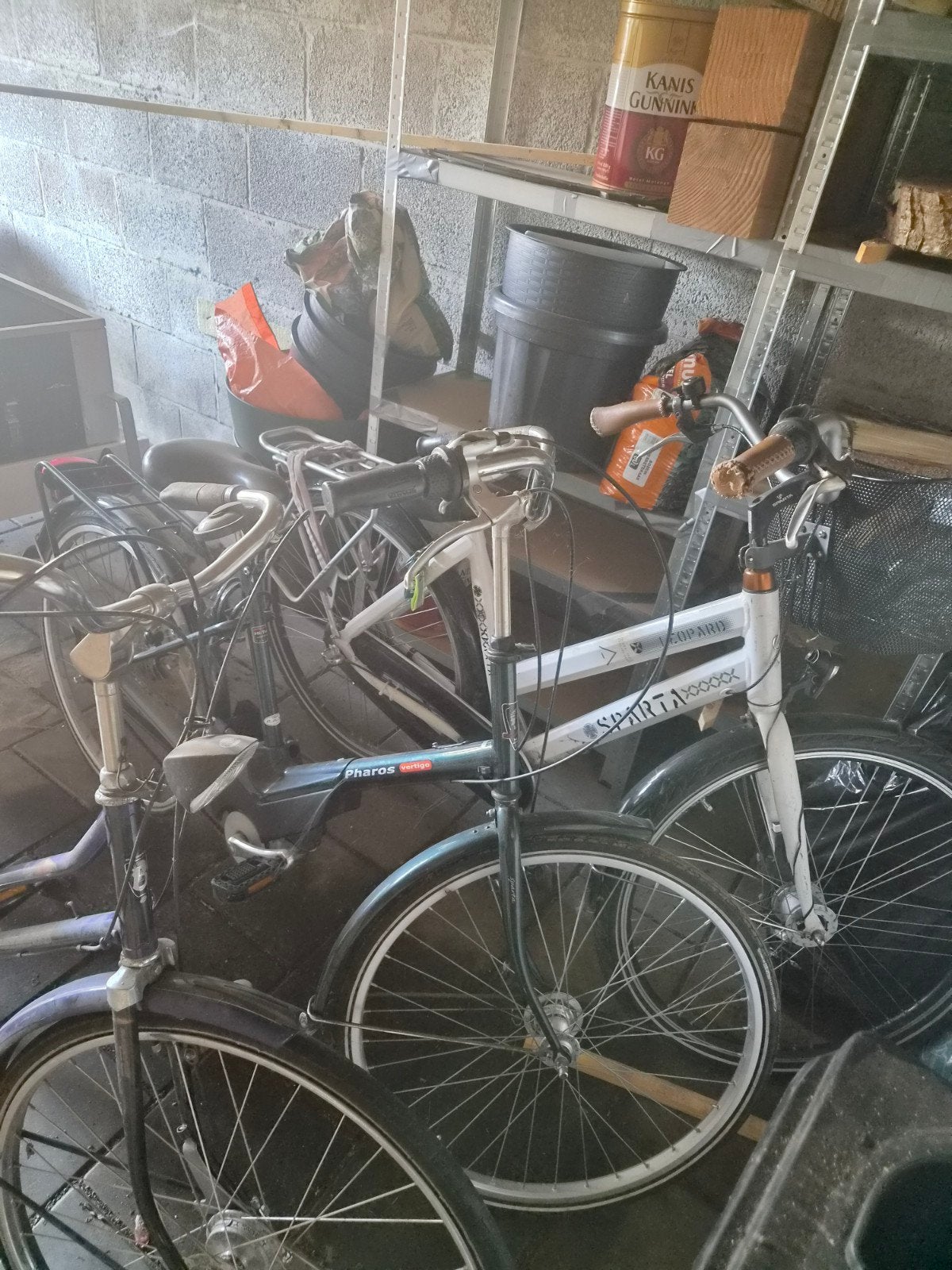 Opknapfietsen: Sparta en Pharos, Ophalen, Gebruikt