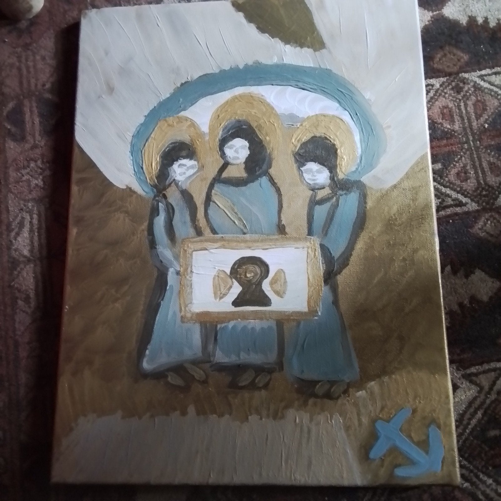 Triniteit

30x40, Antiek en Kunst, Ophalen of Verzenden