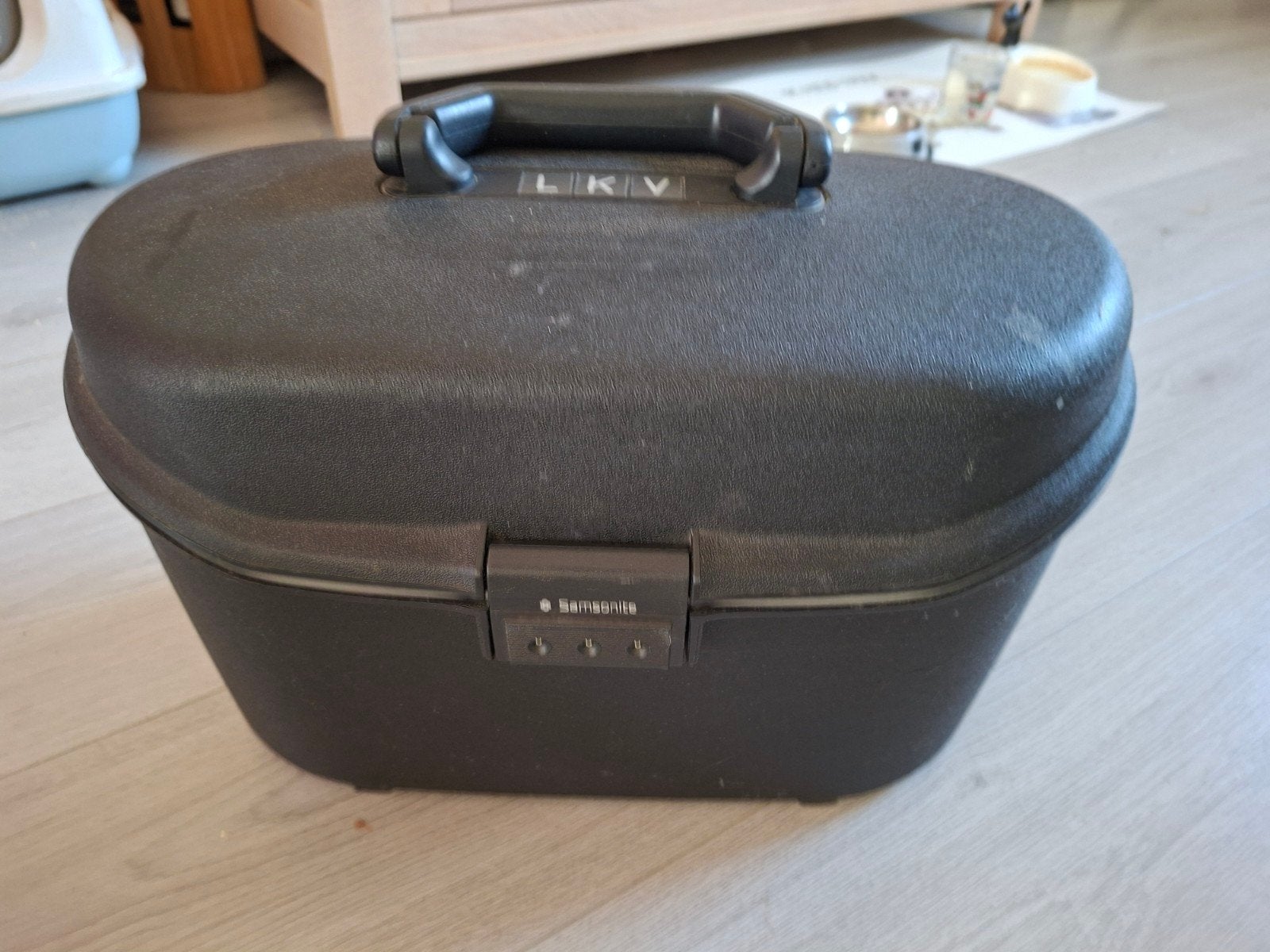 beautycase samsonite, Sieraden, Tassen en Uiterlijk, Gebruikt, Zwart, Ophalen of Verzenden, Met slot