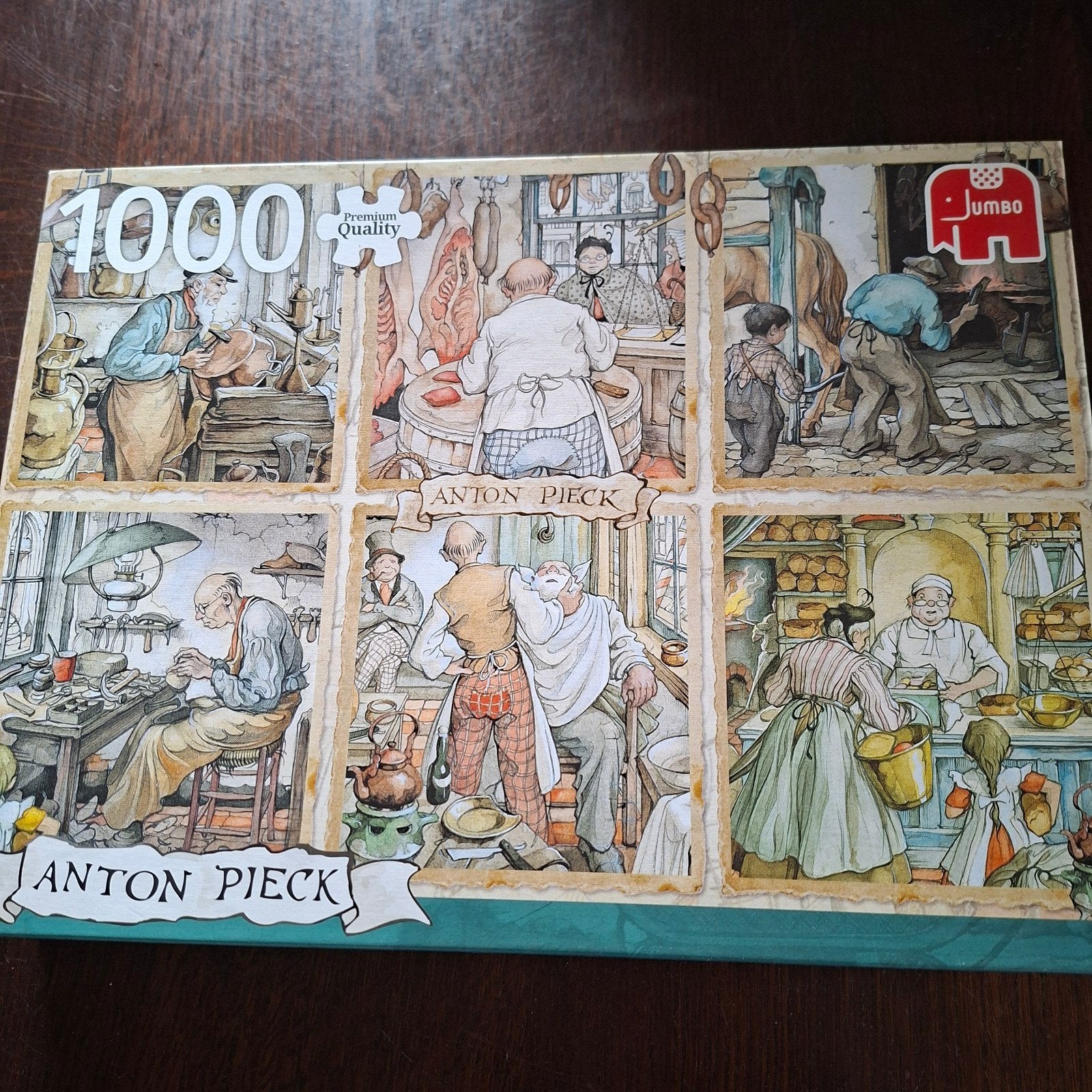 puzzel Anton Pieck, Ophalen of Verzenden, 500 t/m 1500 stukjes, Zo goed als nieuw, Legpuzzel