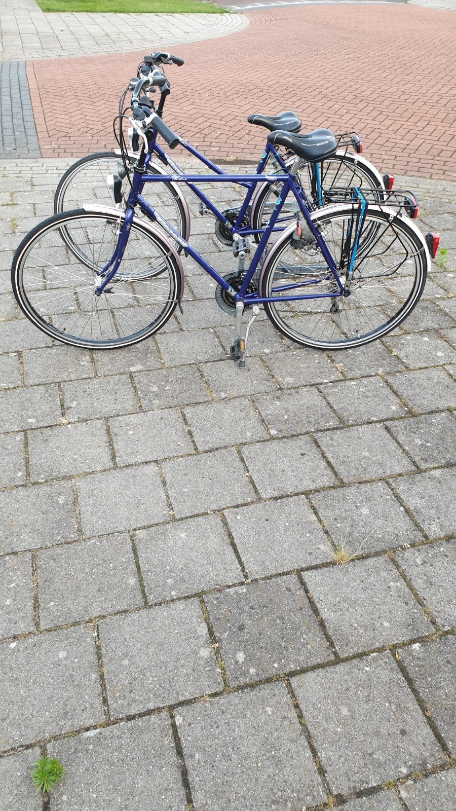 Setje gazelle bahia damesfiets herenfiets 28" 21 versnelling, Fietsen en Brommers, Fietsen | Dames | Damesfietsen, Ophalen, Gebruikt