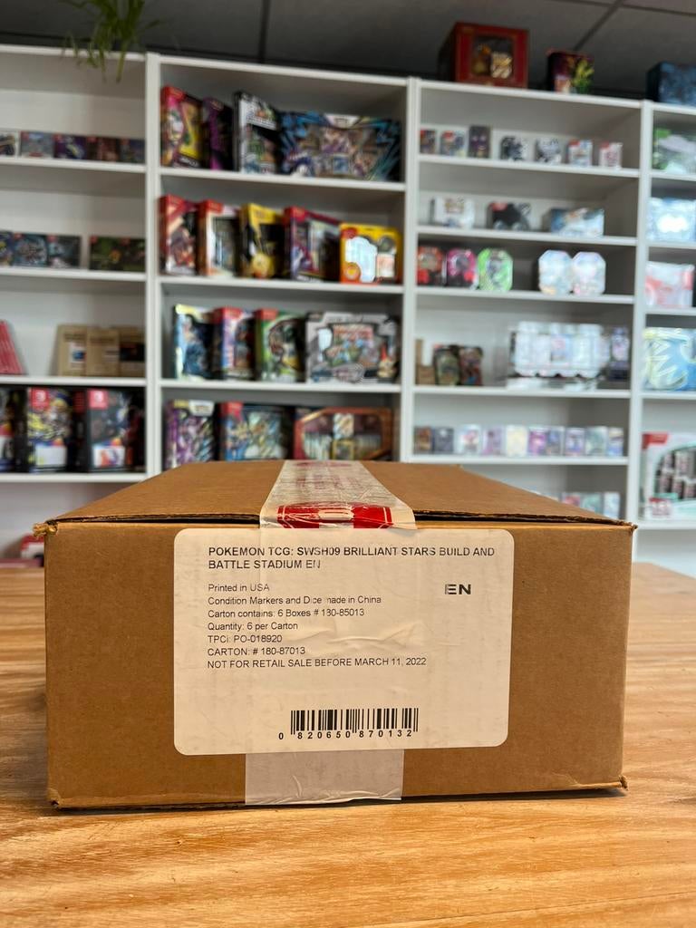 Pokémon Brilliant Stars Build & Battle Stadium Case, Ophalen of Verzenden, Nieuw
