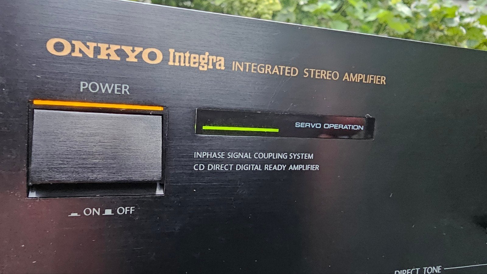 Onkyo Integra A8450 ,CD Direct, DAT, MM/MC, Japan, garantie!, ONKYO, Ophalen of Verzenden, Zo goed als nieuw, 120 watt of meer