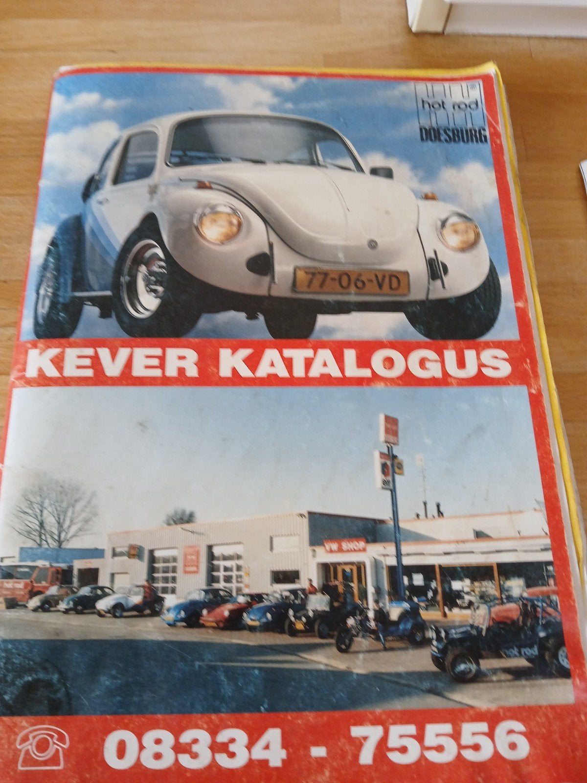 Kever katalogus Hot Rod, Boeken, Ophalen of Verzenden, Zo goed als nieuw, Volkswagen