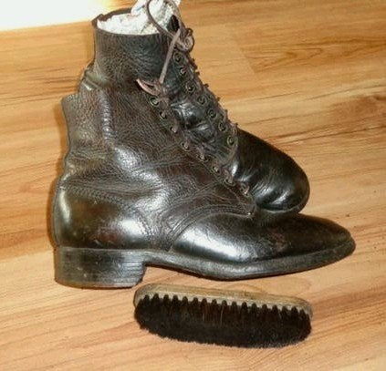 Schoenen NL leger voor 1940 mobilisatie Manschap soldaat, Verzenden, Landmacht, Nederland, Kleding of Schoenen