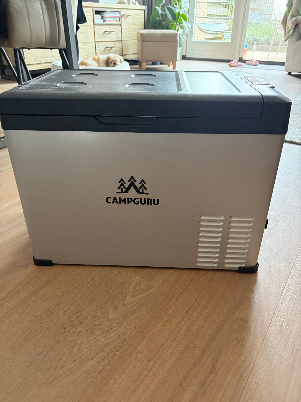 CampGuru Compressor Koelbox - Ideaal voor onderweg, Ophalen of Verzenden, Zo goed als nieuw, Koelbox, Compressor
