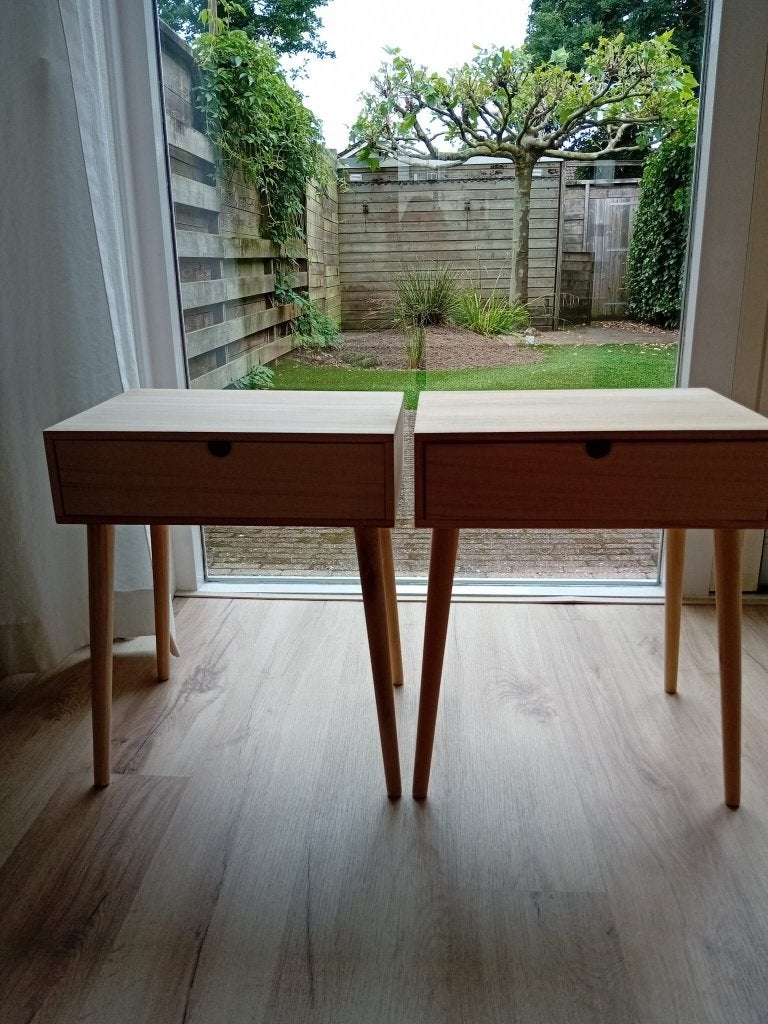 Nachtkastjes, Ophalen, Minder dan 45 cm, 55 tot 70 cm, Zo goed als nieuw