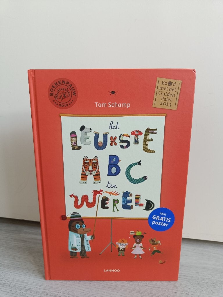 Het leukste abc ter wereld - Tom Schamp (Boekenpauw 2013), Fictie algemeen, Ophalen of Verzenden, Zo goed als nieuw, Tom Schamp