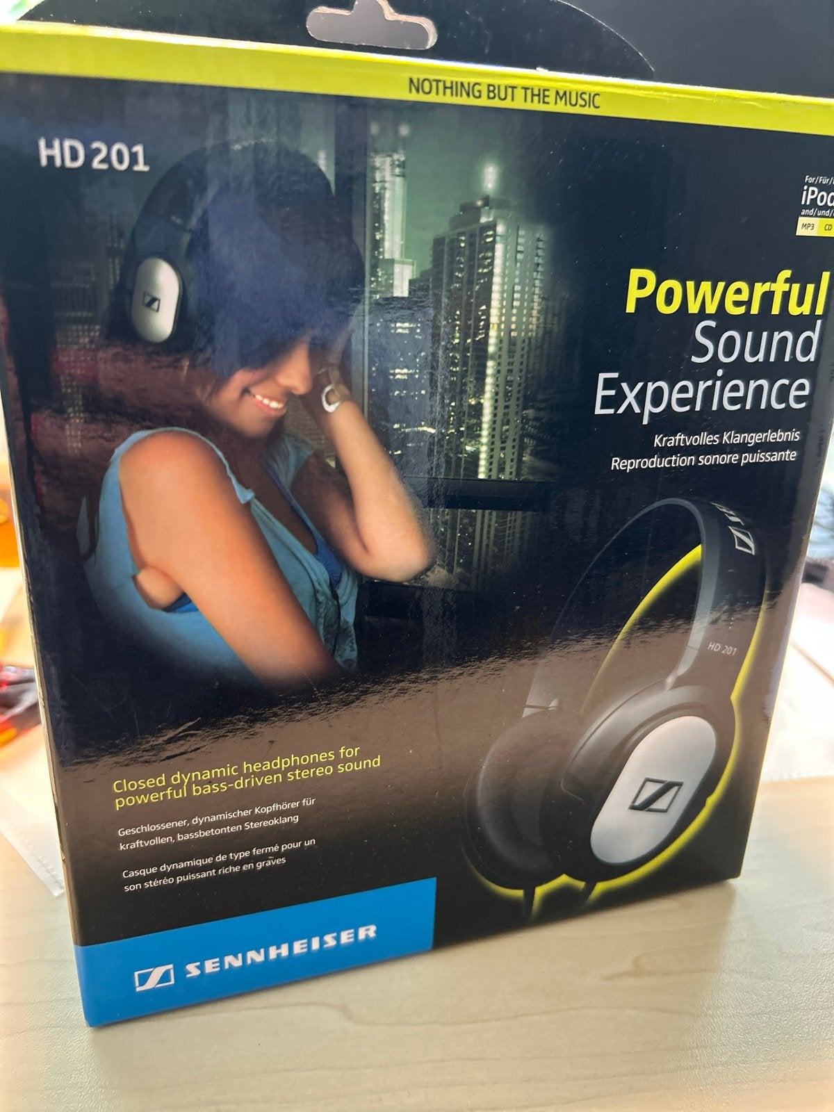 Sennheiser HD 201 Over-ear Hoofdtelefoon - Nieuw in doos
