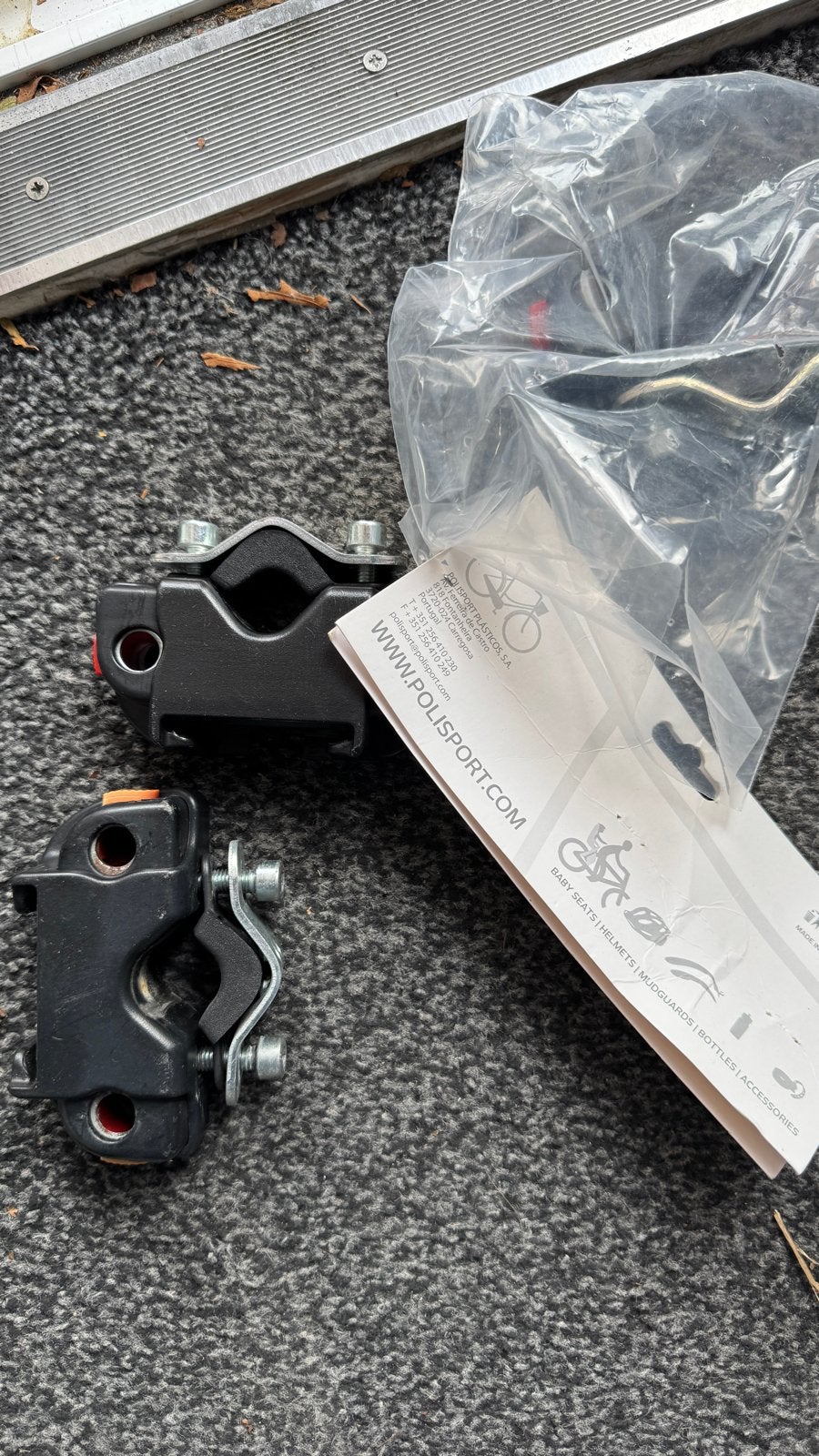 Polisport fietskar of fietszitue koppeling - Nieuw, Ophalen of Verzenden, Nieuw, Overige typen, Minder dan 20 kg