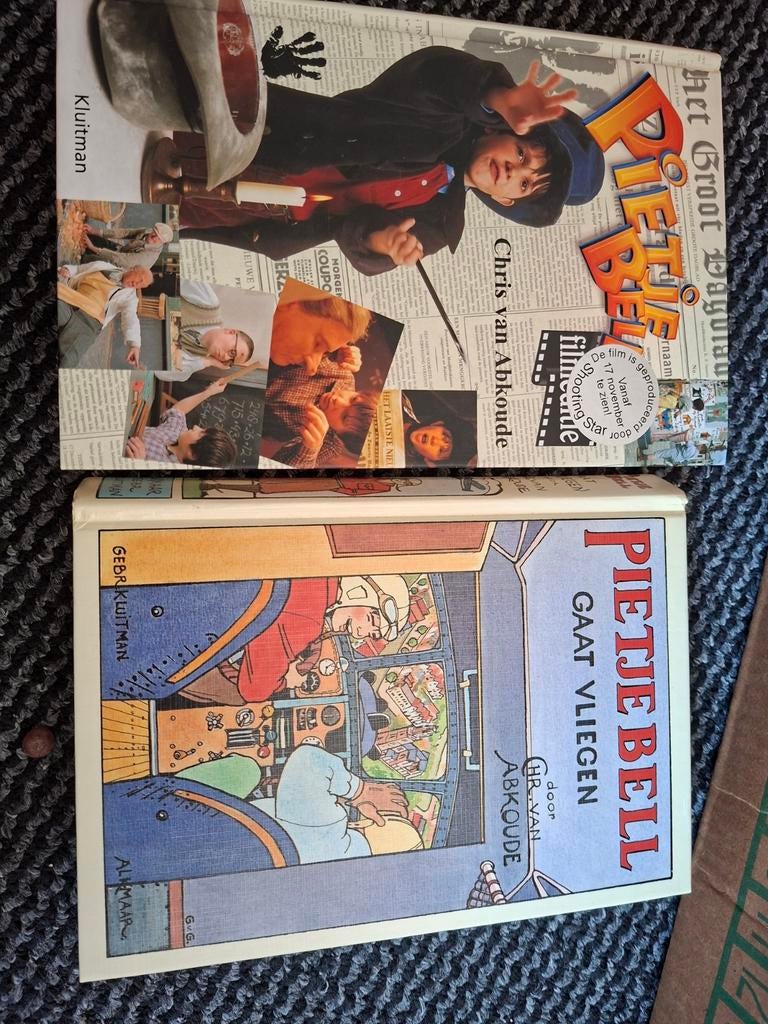 Pietje Bell Boeken: pietje bell & Gaat Vliegen, Ophalen of Verzenden, Gelezen, Chris van Abkoude, Fictie algemeen
