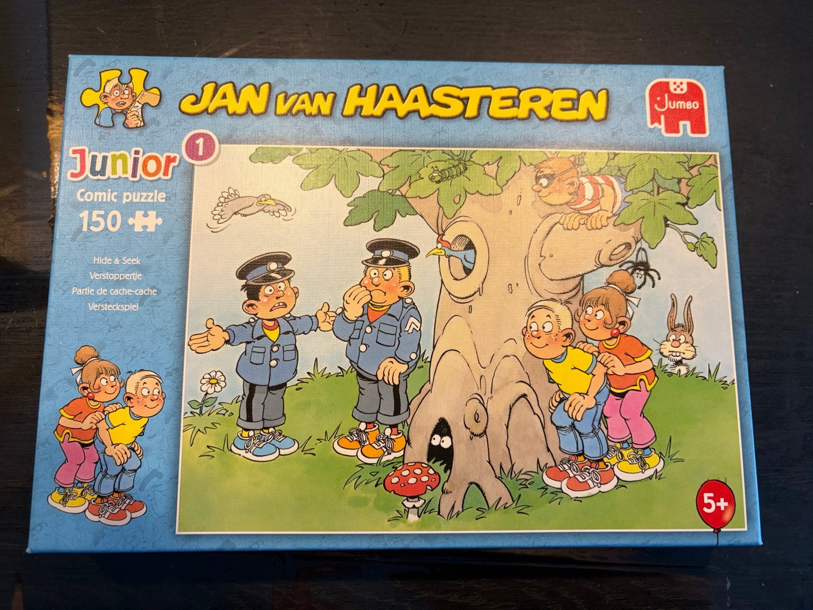 Jan van Haasteren Junior puzzel 150 stukjes - Compleet, Ophalen of Verzenden, Meer dan 50 stukjes, Gebruikt, 6 jaar of ouder