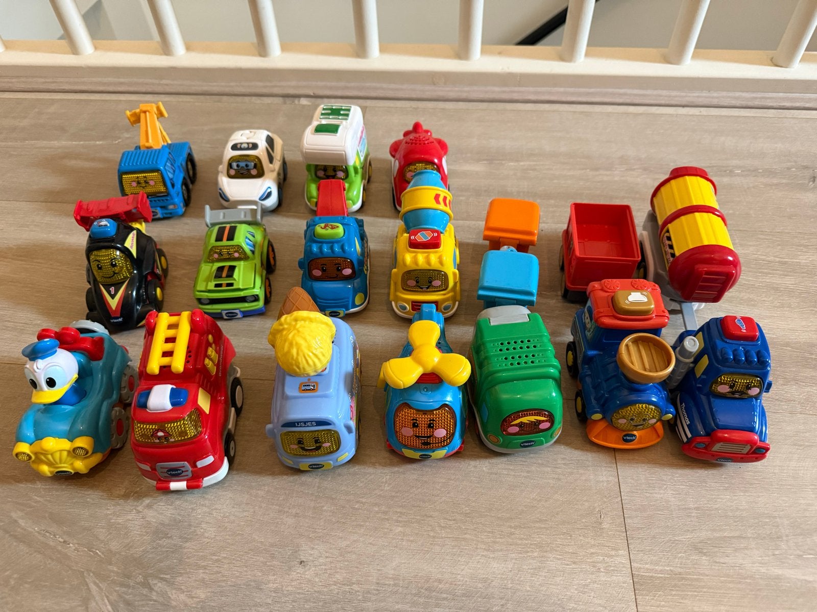 Grote collectie VTech Toet Toet Auto's, Ophalen, Zo goed als nieuw