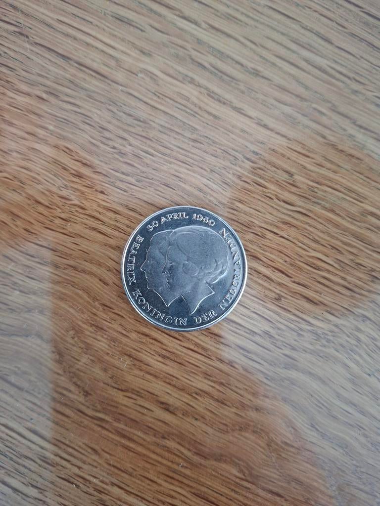 2½ Gulden Beatrix inhuldigingsmunt 1980 (10x), Ophalen of Verzenden