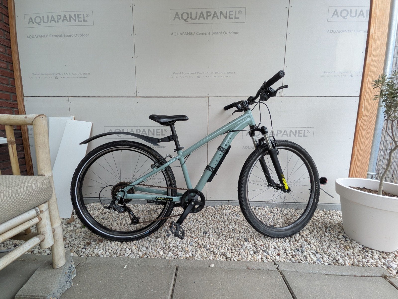 Rockrider MTB 26 inch, 7 versnellingen, Gebruikt, Hardtail, Velgrem, Ophalen